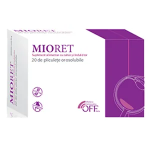 Mioret, 20 plicuri orosolubile, Innocare Pharm