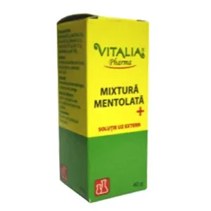 Mixtura mentolata Plus, 40 g, Viva Pharma Distribution