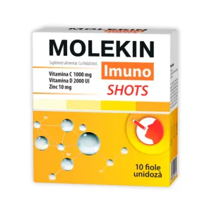 Molekin Imuno Shots, 10 fiole, Natur Produkt Zdrovit