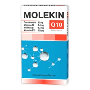 Molekin Q10, 30 comprimate filmate, Natur Produkt Zdrovit