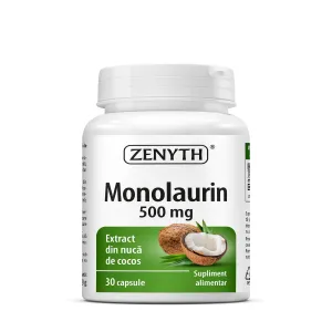 Monolaurin pentru imunitate, 30 Capsule, Zenyth