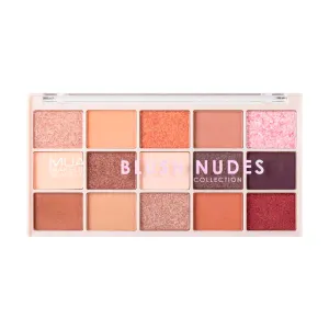 MUA 15 Shade Eyeshadow Palette - Blush Nudes, 12 g, FB Beauty UK