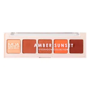 MUA 5 Shade E/Shadow Palette - Amber Sunset, FB Beauty UK