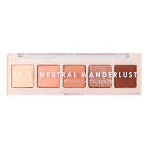 MUA 5 Shade Eyeshadow Palette - Neutral Wanderlust, FB Beauty UK