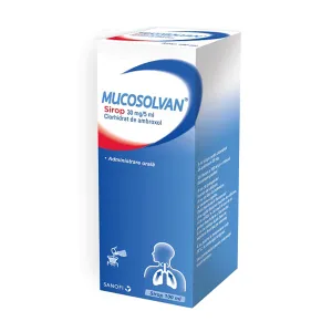 Mucosolvan 30 mg/5 ml sirop, 100 ml, Sanofi