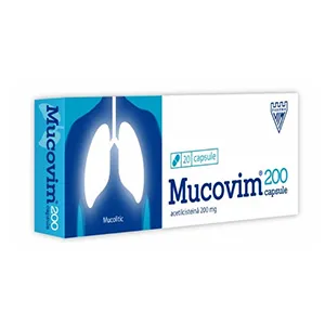 Mucovim 200 mg, 20 capsule, Vim Spectrum