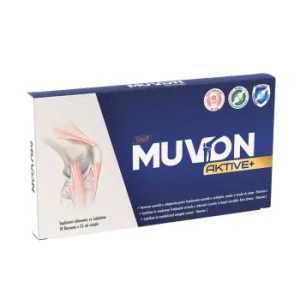 Muvon Aktive Plus, 10 flacoane, 25 ml, Sun Wave Pharma