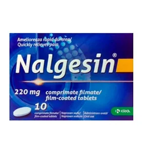 Nalgesin 220 mg, 10 comprimate, KRKA