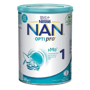 Nan Optipro 1 Hmo, lapte de continuare pentru sugari, de la nastere, 400G, Nestle