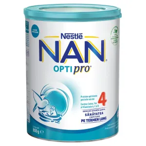 Nan Optipro 4, lapte pentru copii de varsta mica, de la 2 ani, 800G, Nestle