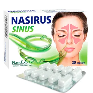 Nasirus Sinus, 3 blistere x 10 capsule, Plantextrakt