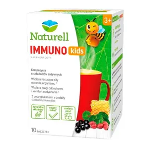 Naturell Immuno Kids, 10 plicuri pulbere, USP Romania