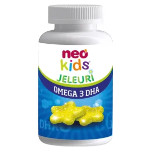 Neokids Omega 3 DHA, 30 jeleuri, Neovital Health