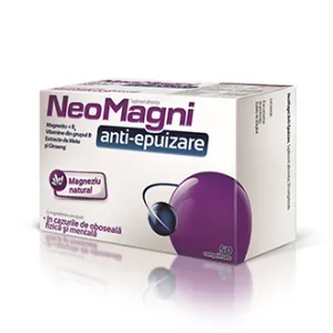 NeoMagni anti-epuizare, 50 comprimate, Aflofarm Romania