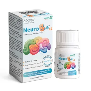 NeuroBe 12, 60 comprimate sublinguale, Pharco Impex 93  