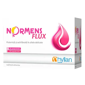 Normens Flux, 30 comprimate + 10 capsule moi, Hyllan Pharma