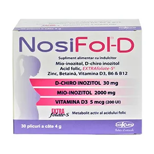 Nosifol-D pulbere orala, 30 plicuri, Chimimportexport Pliromex