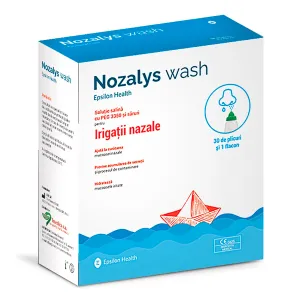 Nozalys Wash Epsilon Health, 30 plicuri + 1 flacon, Imedica