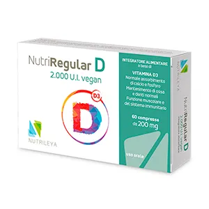 NutriRegular D 2000U.I.(50mcg) vegan, 60 comprimate orosolubile, Naturescare