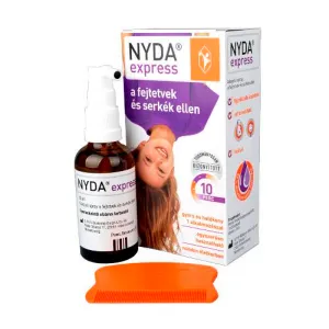 Nyda Express, 50 ml + Pieptene, Chimimportexport Pliromex