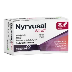 Nyrvusal Multi, 30 comprimate filmate, Nyrvusano Pharmaceuticals