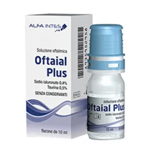 Oftaial Plus solutie oftalmica, 1 flacon, 10 ml, Alfa Intes Industria Terapeutica Splendore