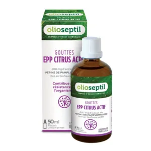 Olioseptil EPP-Citrus Actif picaturi, 1 flacon, 50 ml, Montana - Nutraceuticals