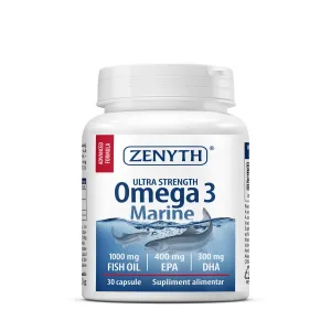 Omega 3 Marin pentru inima si creier, 30 Capsule, Zenyth
