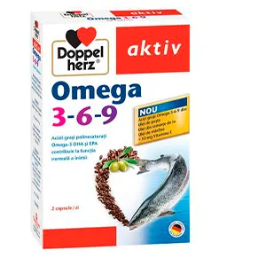 Doppelherz Omega 3-6-9, 30 capsule, Queisser Pharma