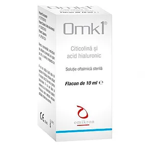 Omk1, solutie oftalmica, 1 flacon, 10 ml, MagnaPharm Marketing & Sales Romania