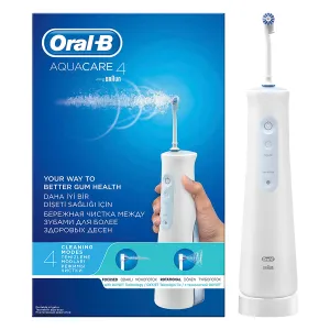 Oral-B Irigator bucal Aqua Care portabil, 2 trepte de intensitate,1 capat, Alb, Procter & Gamble Distribution