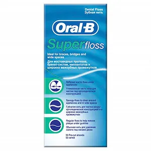 Oral-B Super Floss ata dentara, 50 m, Procter & Gamble Distribution