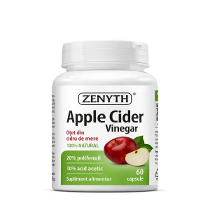 Otet de mere pentru metabolism, 60 Capsule, Zenyth
