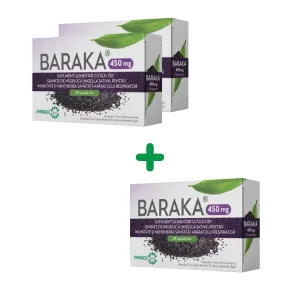 Pachet Baraka 450 mg , 24 capsule moi,  Pharco
