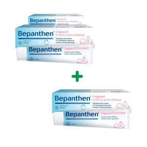 Pachet Bepanthen unguent, 100 g,  Bayer