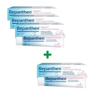 4 LA PREt DE 3 - Pachet Bepanthen unguent, 100 g, Bayer