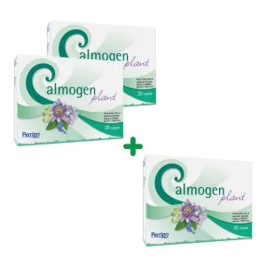 3 LA PREt DE 2 - Pachet Calmogen Plant TF, 20 capsule, Omega Pharma