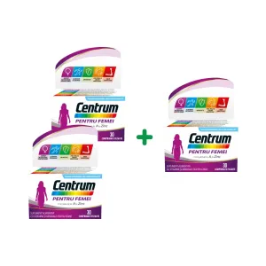 Pachet Centrum Women, 30 Comprimate filmate, Haleon