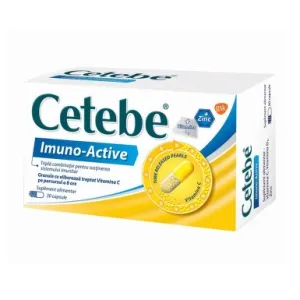 Pachet Cetebe Imuno-Active, 90 capsule