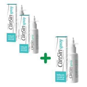 Pachet ClinSin spray nazal, 30 ml, Natur Produkt Zdrovit