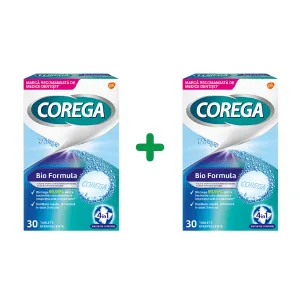 Pachet Corega Bio Formula, 30 tablete efervescente, GlaxoSmithKline