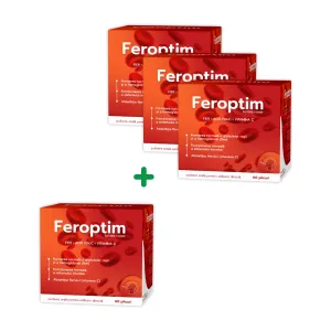 Pachet Feroptim, 60 plicuri, Natur Produkt Zdrovit