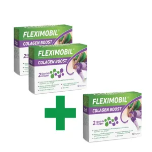 Pachet Fleximobil Colagen Boost, 10 plicuri , Fiterman Pharma