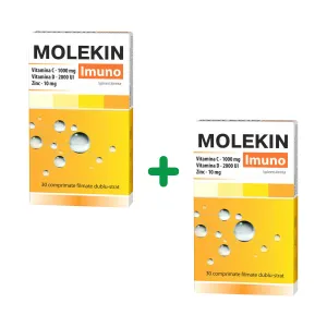 Pachet Molekin Imuno, 30 comprimate filmate, Natur Produkt Zdrovit