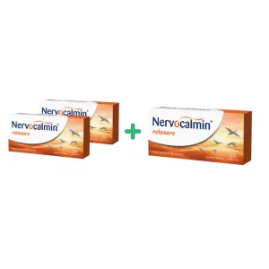 Pachet Nervocalmin relaxare, 30 capsule moi, Biofarm