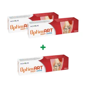 Pachet OptimArt Hot crema, 100ml, Novolife