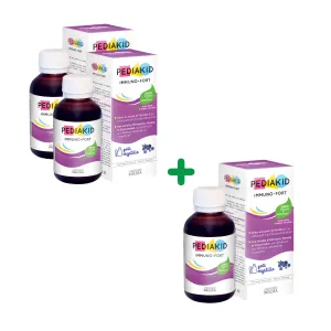 Pachet Pediakid sirop Immuno-Fort, 125 ml, Laboratoires Ineldea