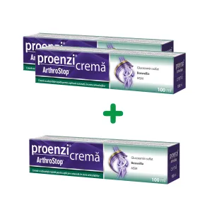 Pachet Proenzi ArthroStop crema, 100 ml, Walmark Romania