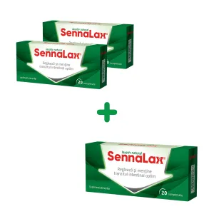 Pachet SennaLax , 20 comprimate , Biofarm