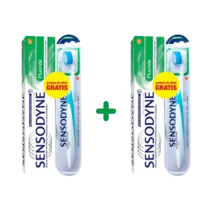 Pachet Sensodyne Fluoride pasta de dinti, 100 ml + Periuta de dinti Expert Medium , Haleon
